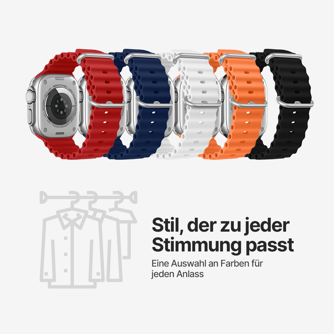 Silikon-Reise-Armband für die Apple Watch