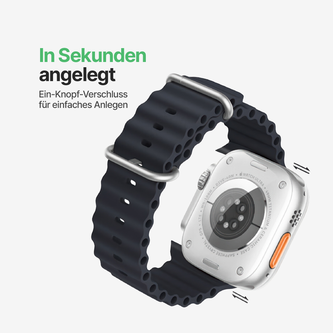 Silikon-Reise-Armband für die Apple Watch