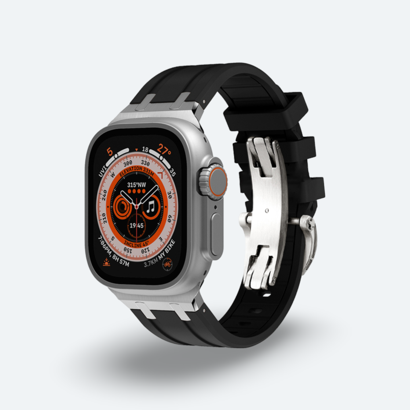 Apple Watch Armband mit Schmetterlingsschließe