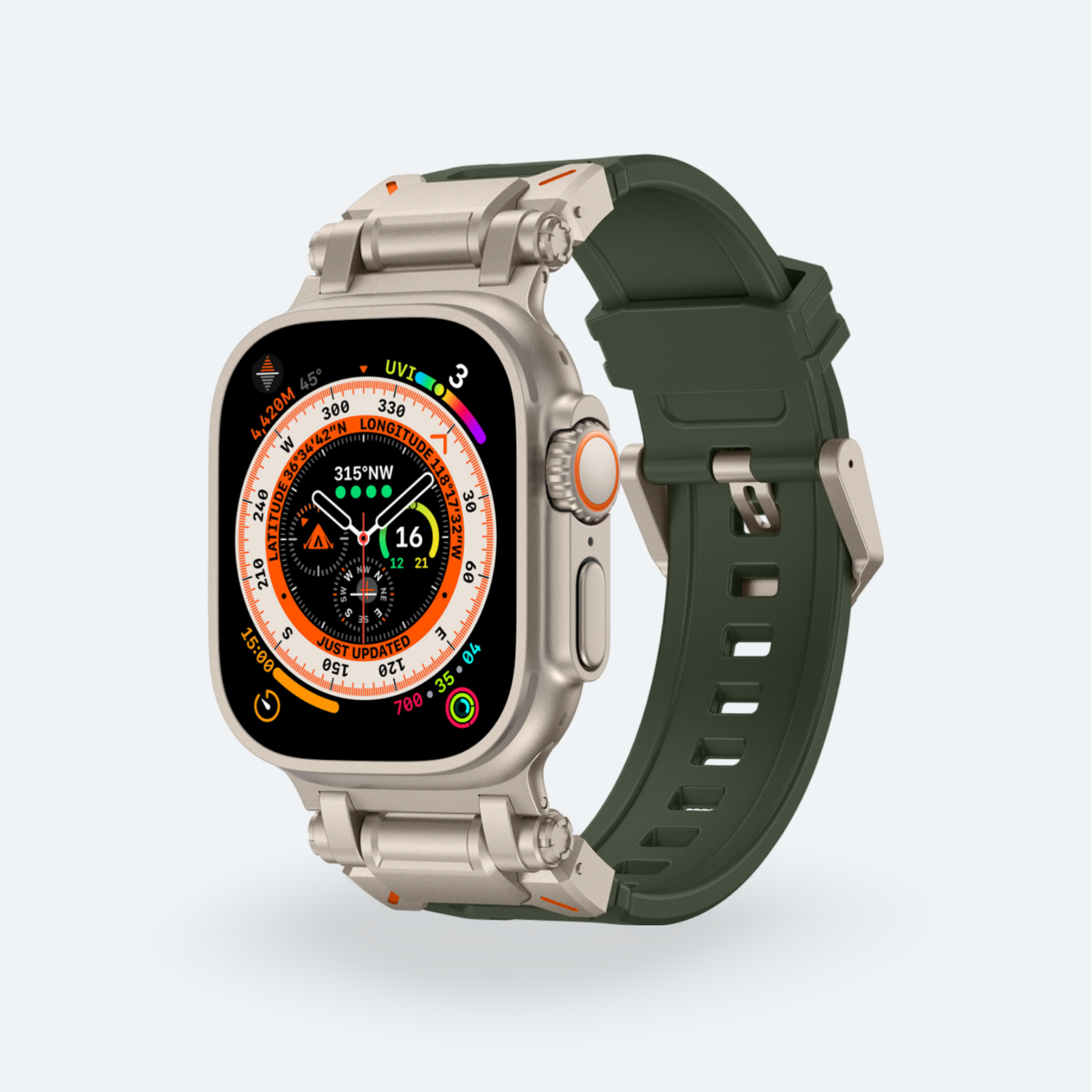 ActiveFit Silikonarmband für Apple Watch