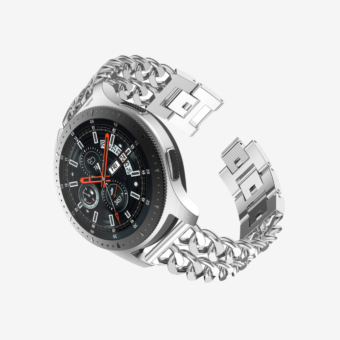 Edelstahl-Gliederarmband für Samsung Watch