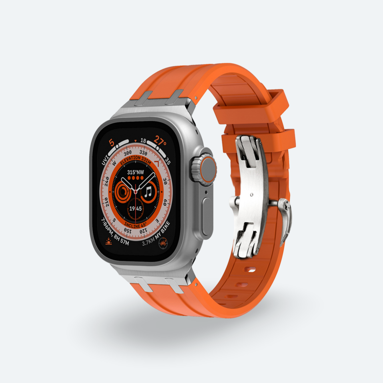 Apple Watch Armband mit Schmetterlingsschließe