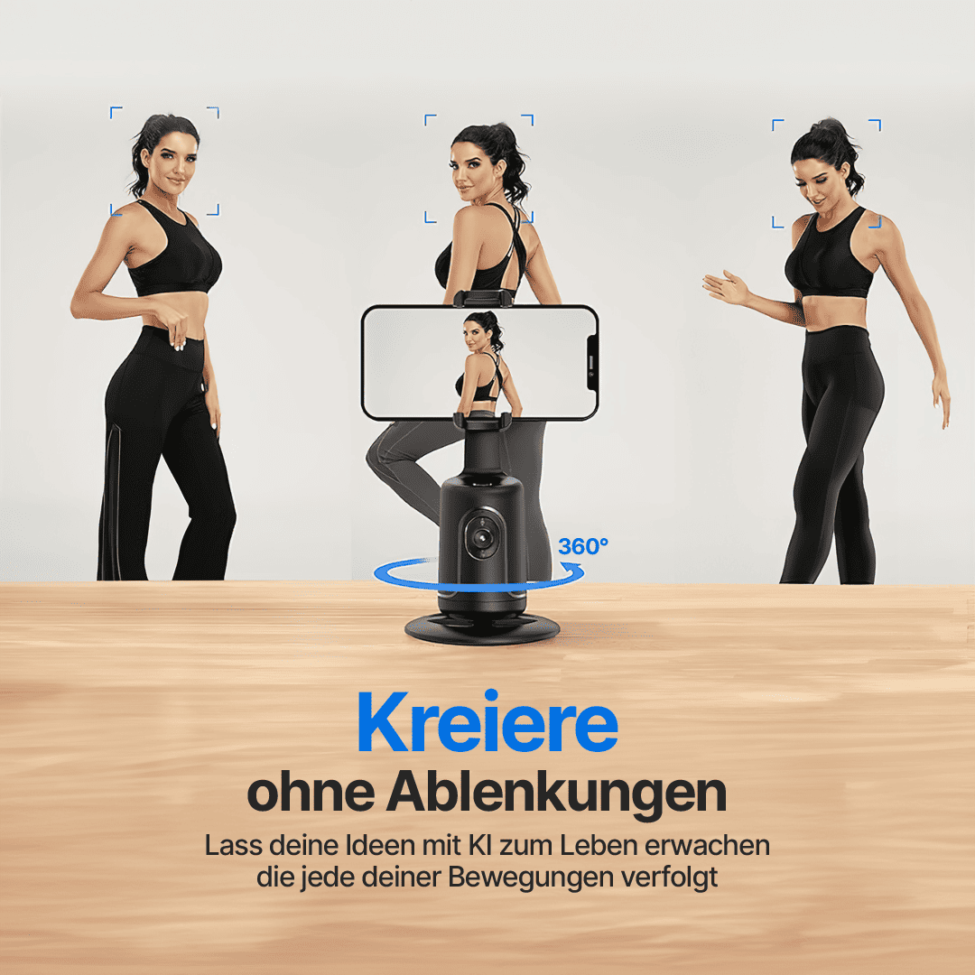 Smart360 KI-Bewegungsverfolgung Handy-Kamerahalterung