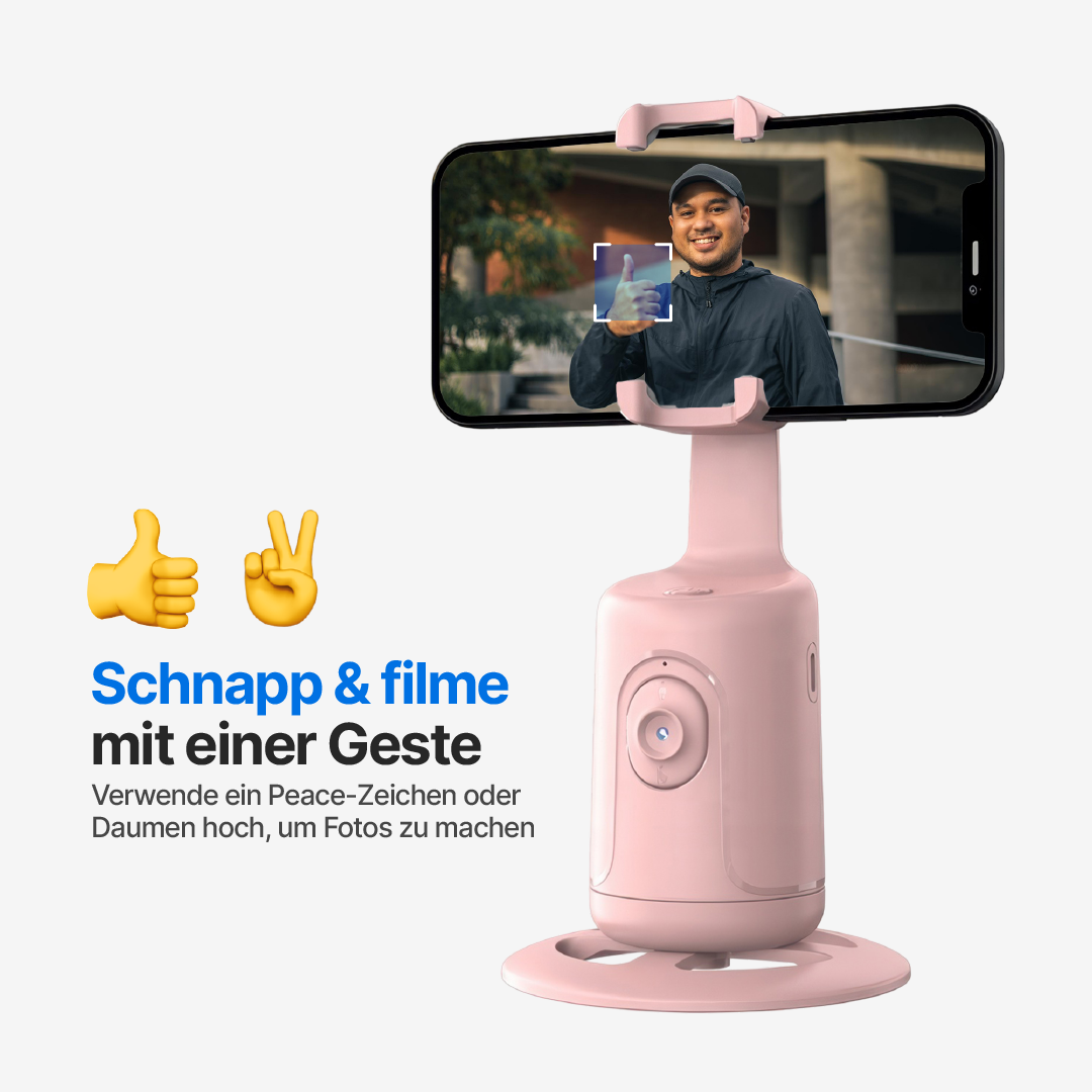 Smart360 KI-Bewegungsverfolgung Handy-Kamerahalterung