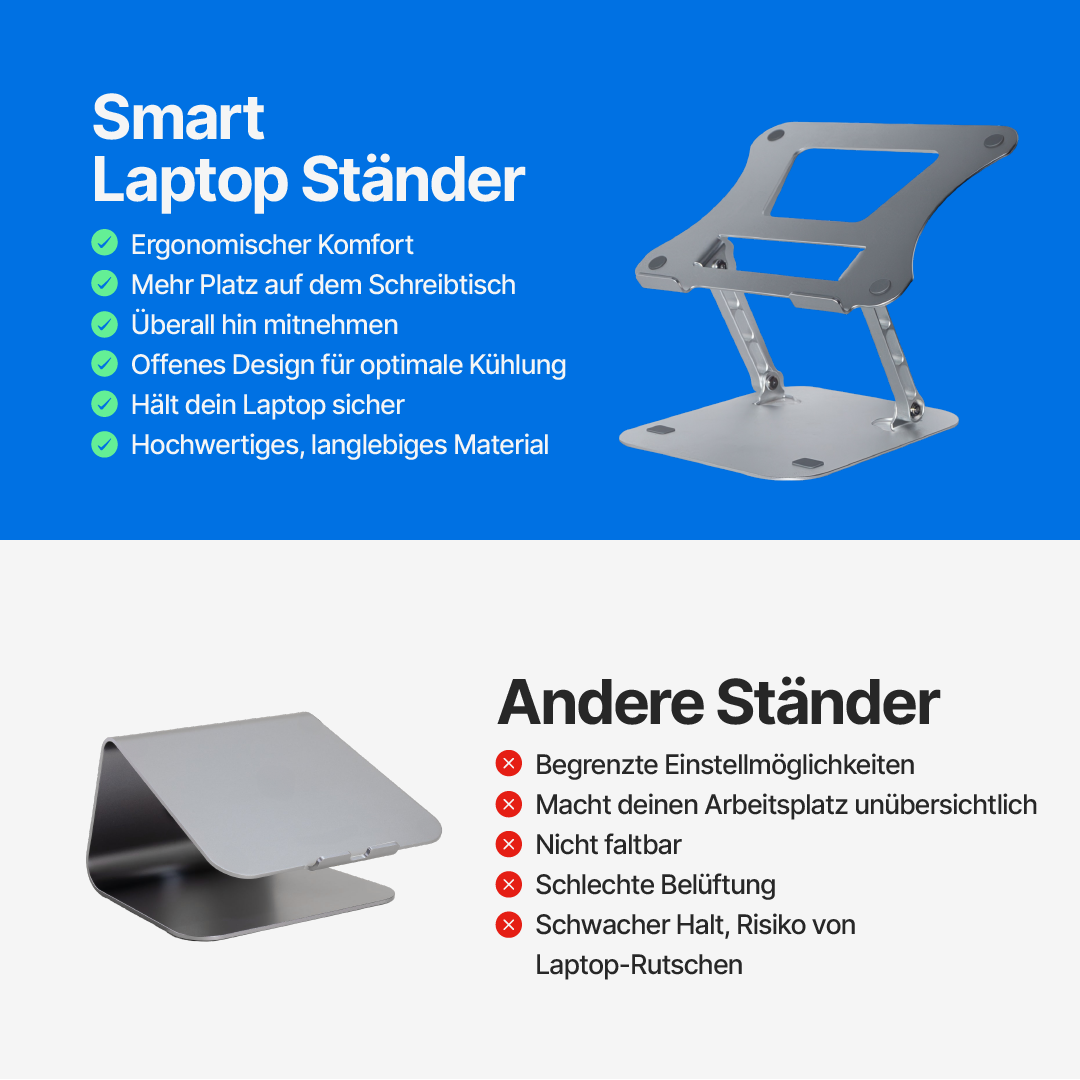 Intelligente Laptop Ständer