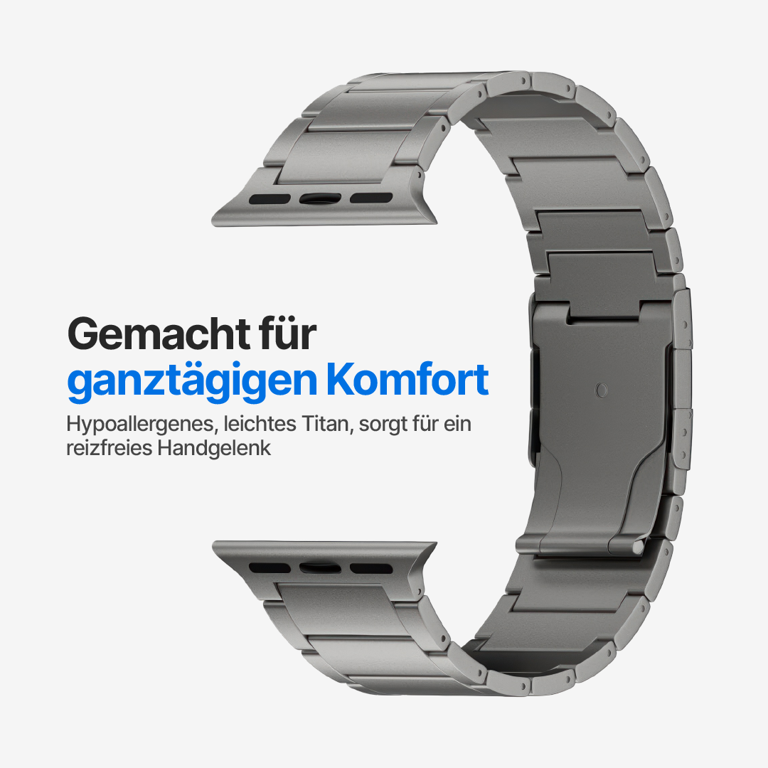 Titanium-Armband für die Apple Watch