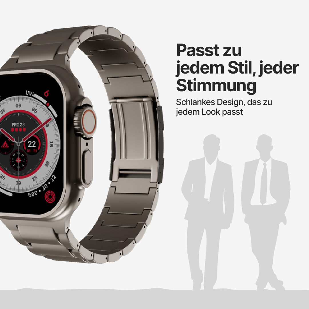 Titanium-Armband für die Apple Watch