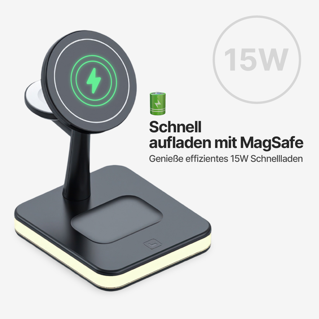 Ultra 4 in 1 MagSafe Kabellose Ladestation