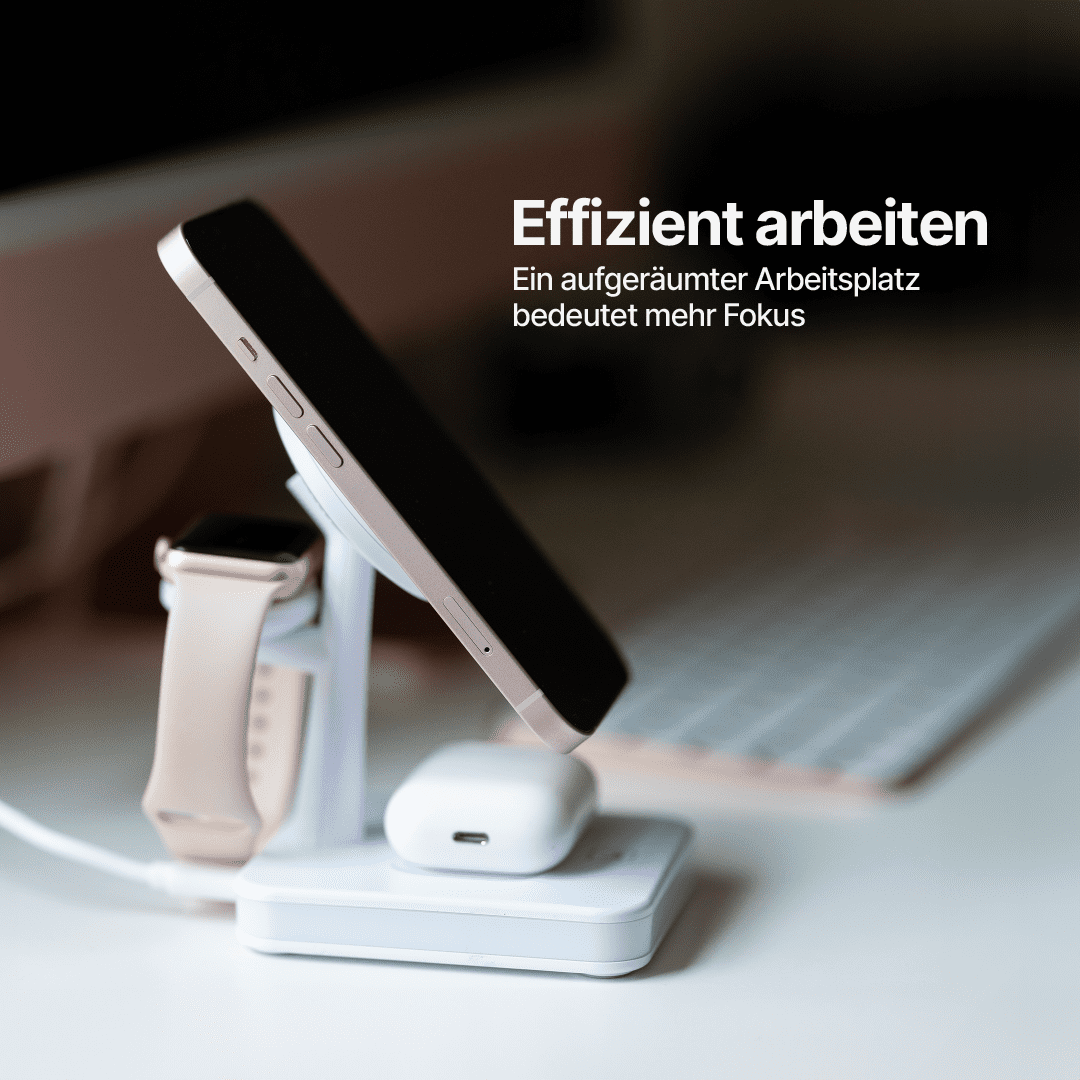 Ultra 4 in 1 MagSafe Kabellose Ladestation