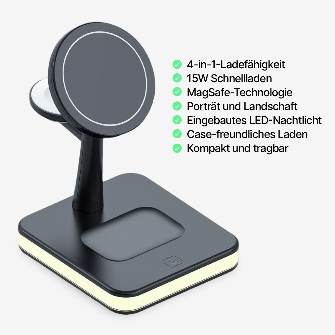 Ultra 4 in 1 MagSafe Kabellose Ladestation