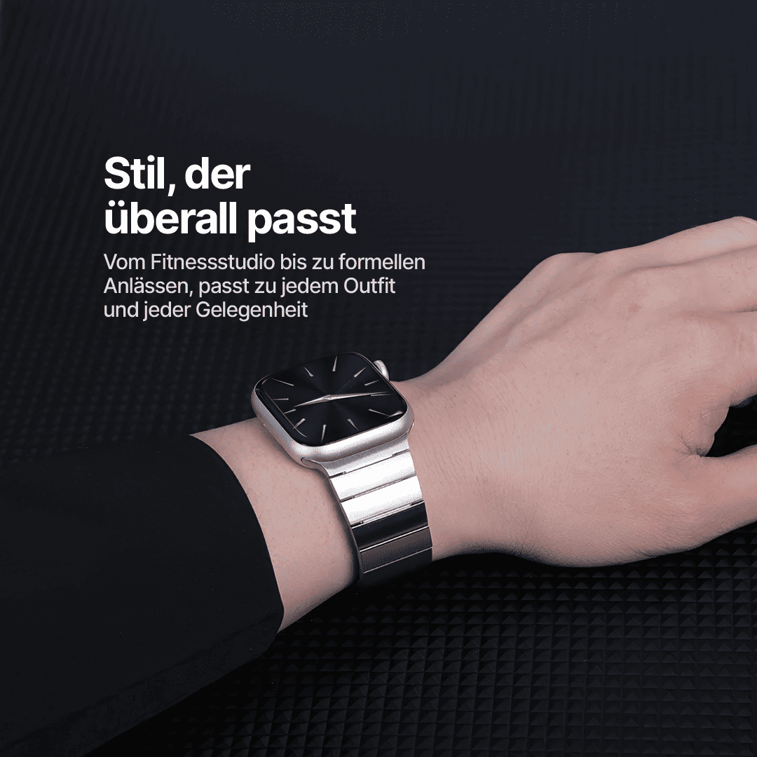UltraSlim Titanium Pro Armband für die Apple Watch