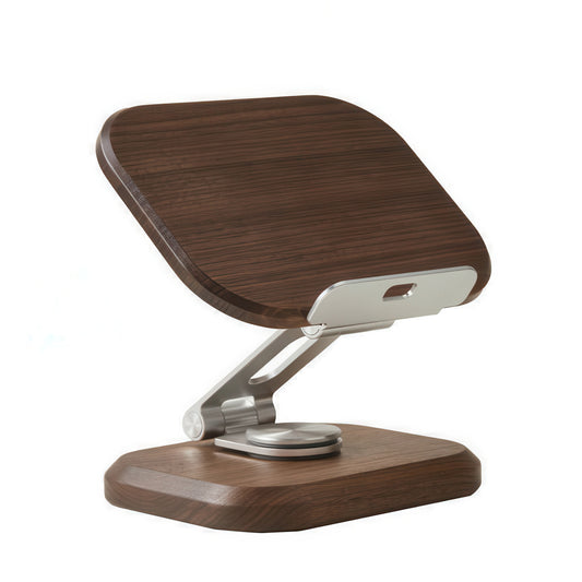 Holzständer für Handy und Tablet