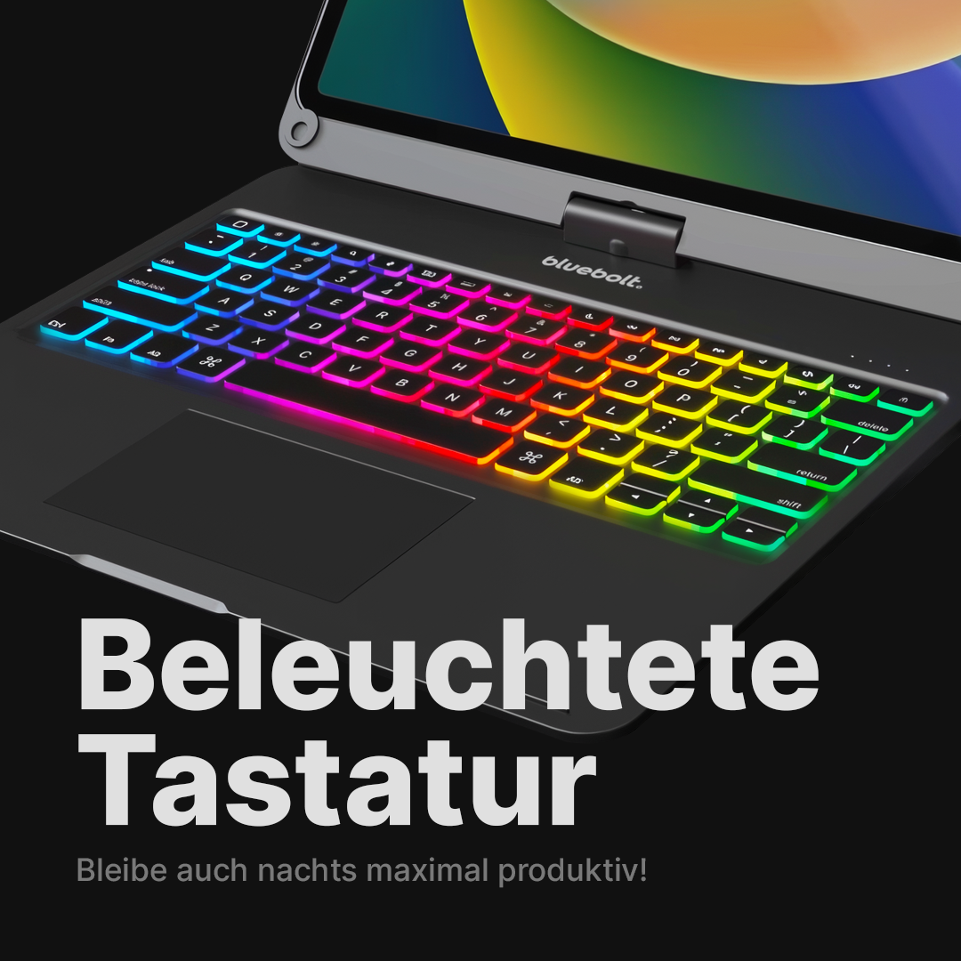 Rotate Pro Kabelloses Tastaturgehäuse für iPad