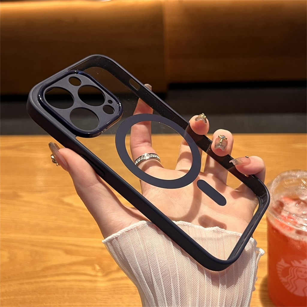 Klare MagSafe-iPhone-Hülle aus Acryl