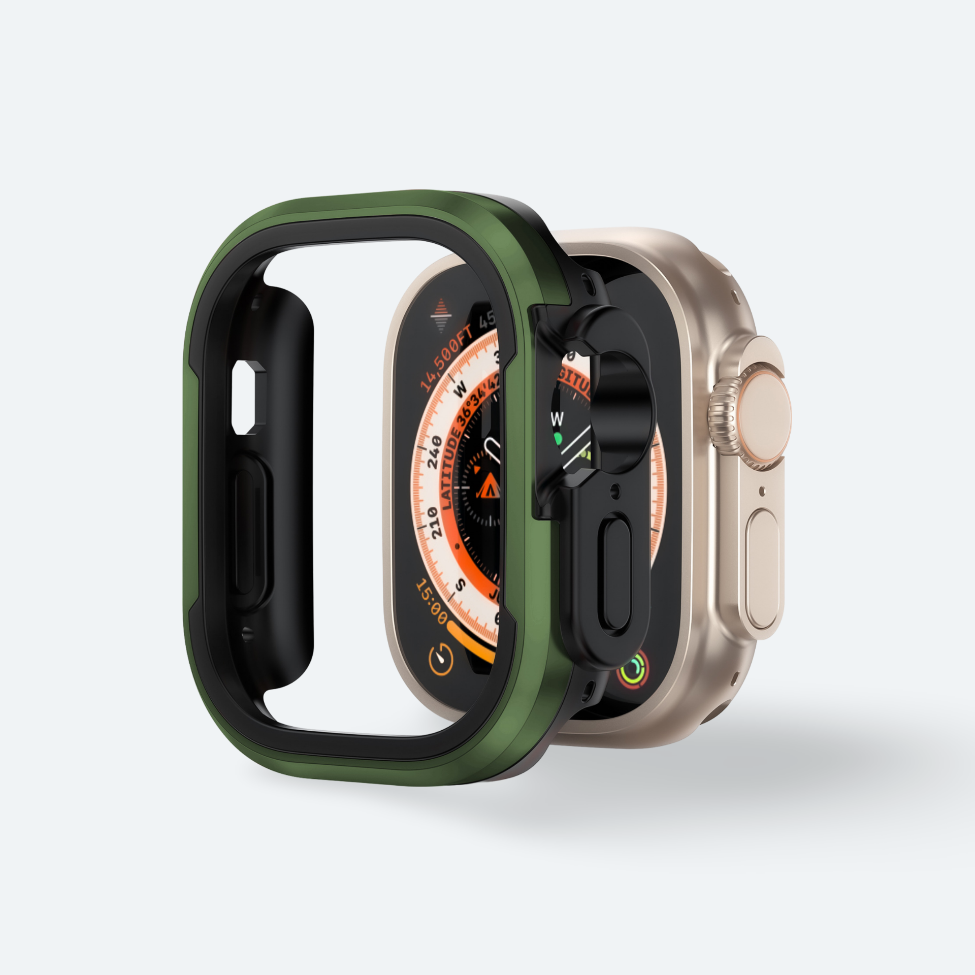 Kratzfestes Metallgehäuse für die Apple Watch