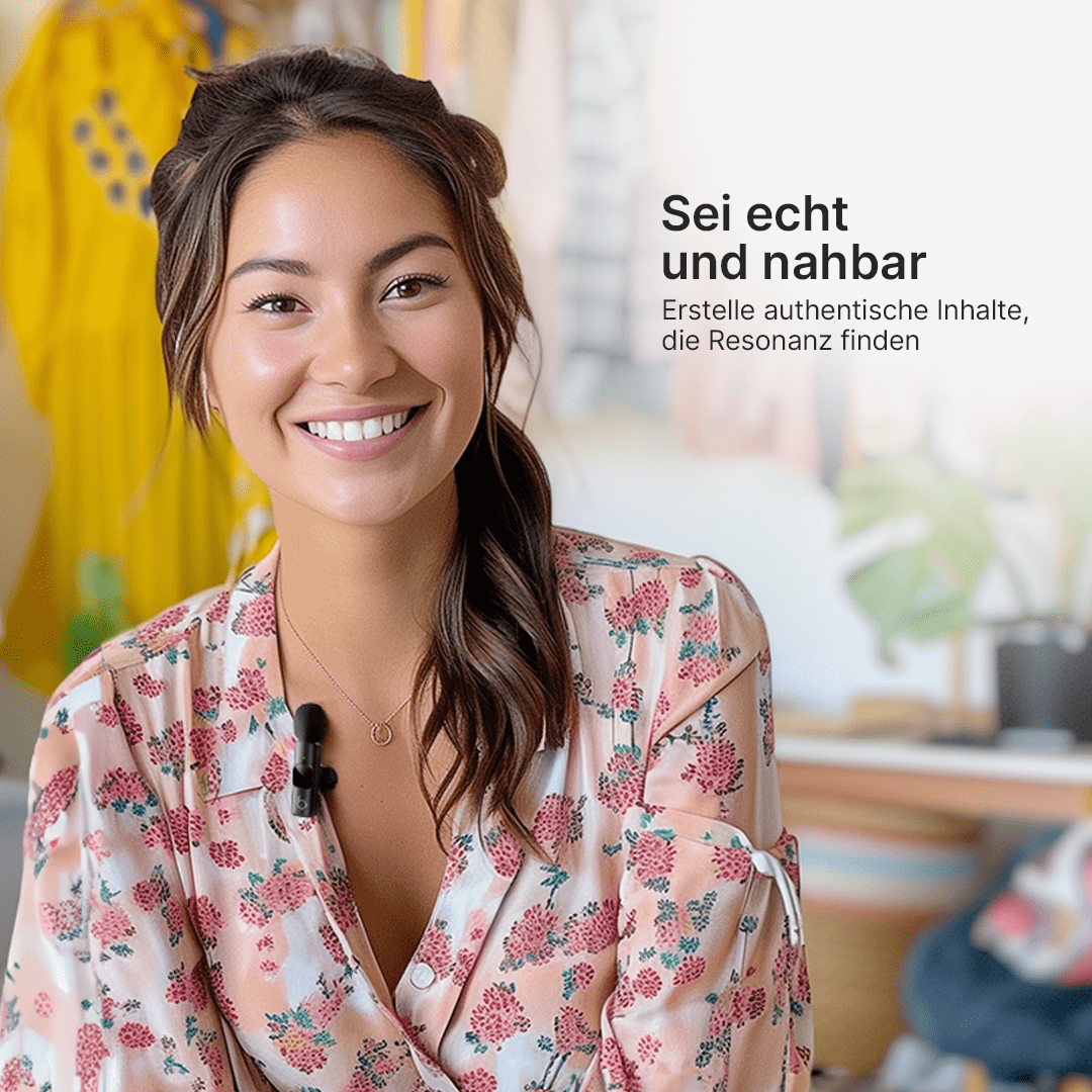 PocketPro Mini Wireless-Mikrofon für Kreative