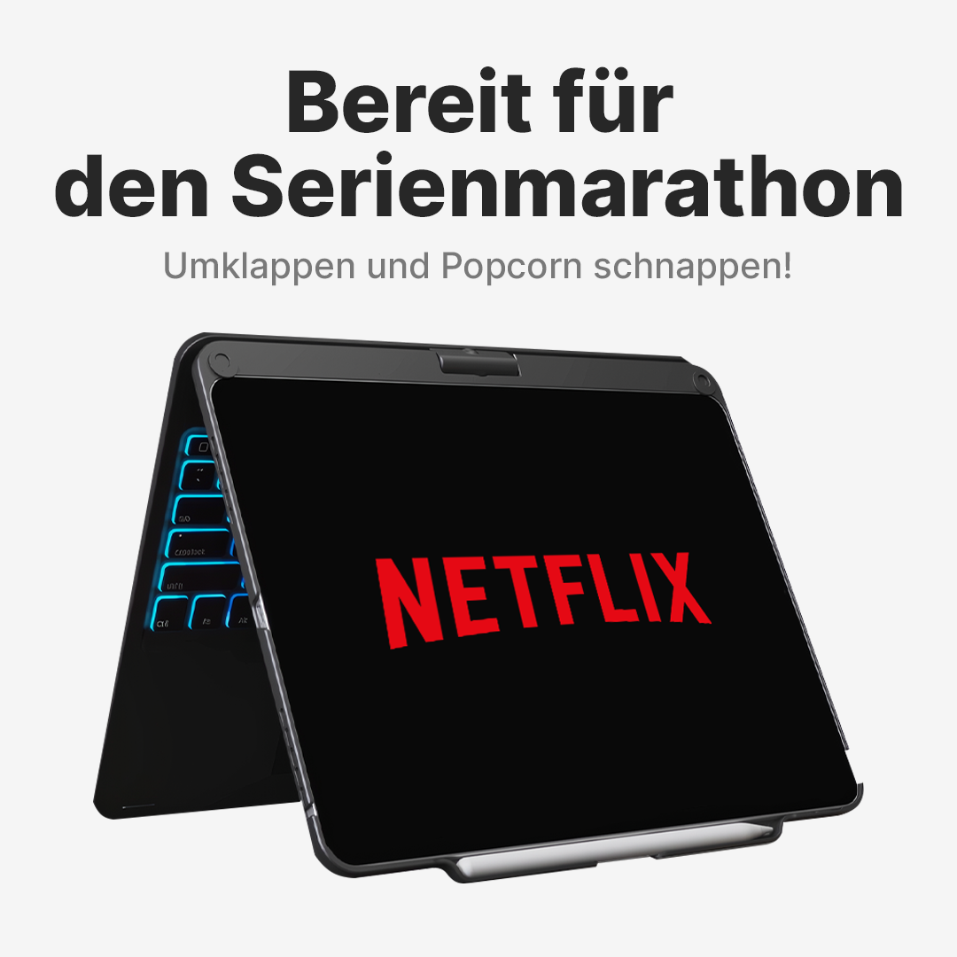 Rotate Pro Kabelloses Tastaturgehäuse für iPad