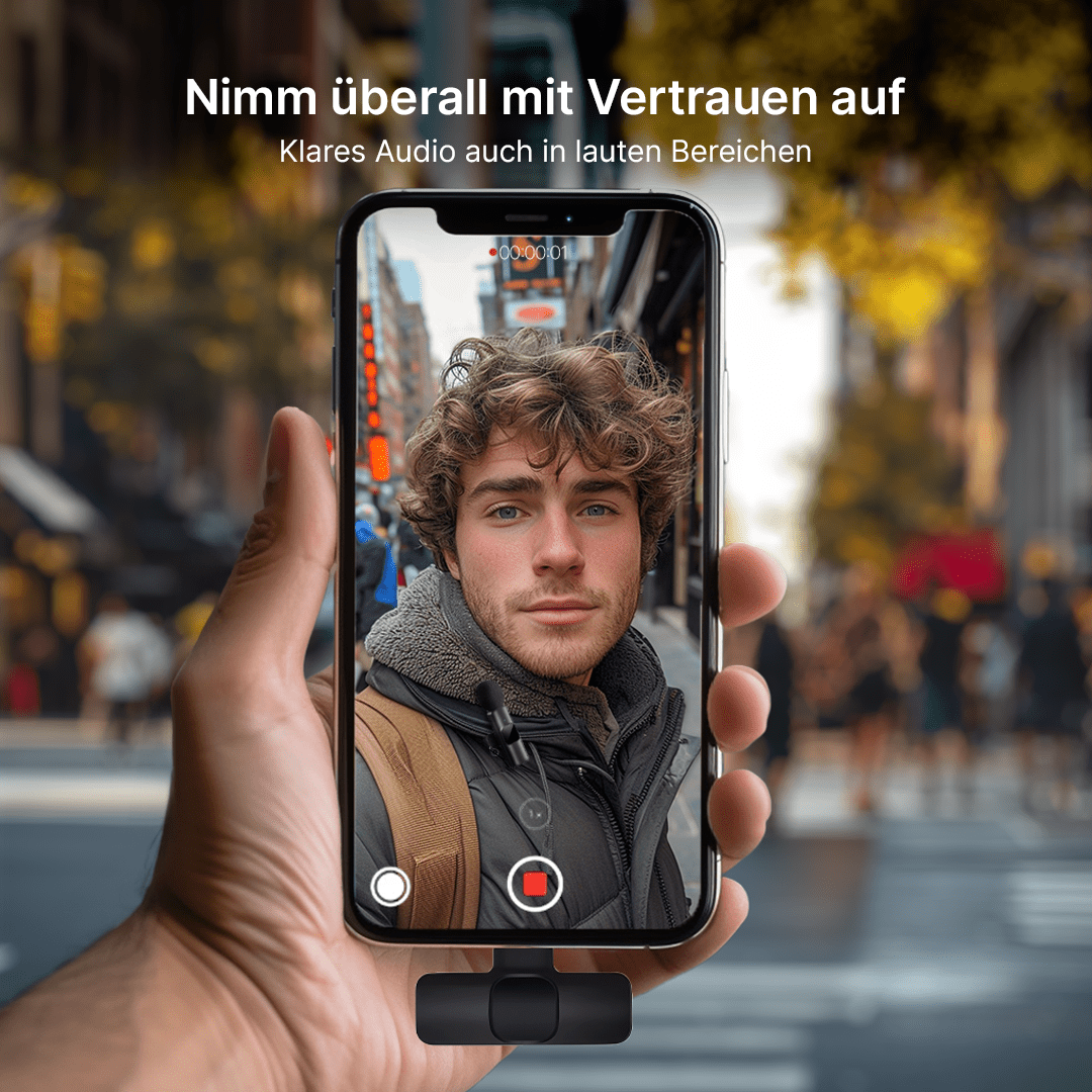 PocketPro Mini Wireless-Mikrofon für Kreative