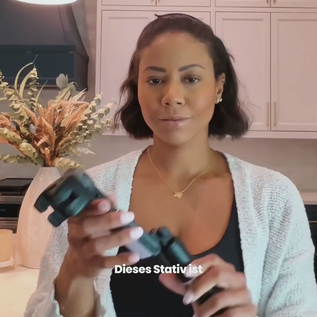 Autofokus Stativ für Kreative (360, Gesichtsverfolgung, Selfie-Stick, Licht, Drahtlose Fernbedienung)