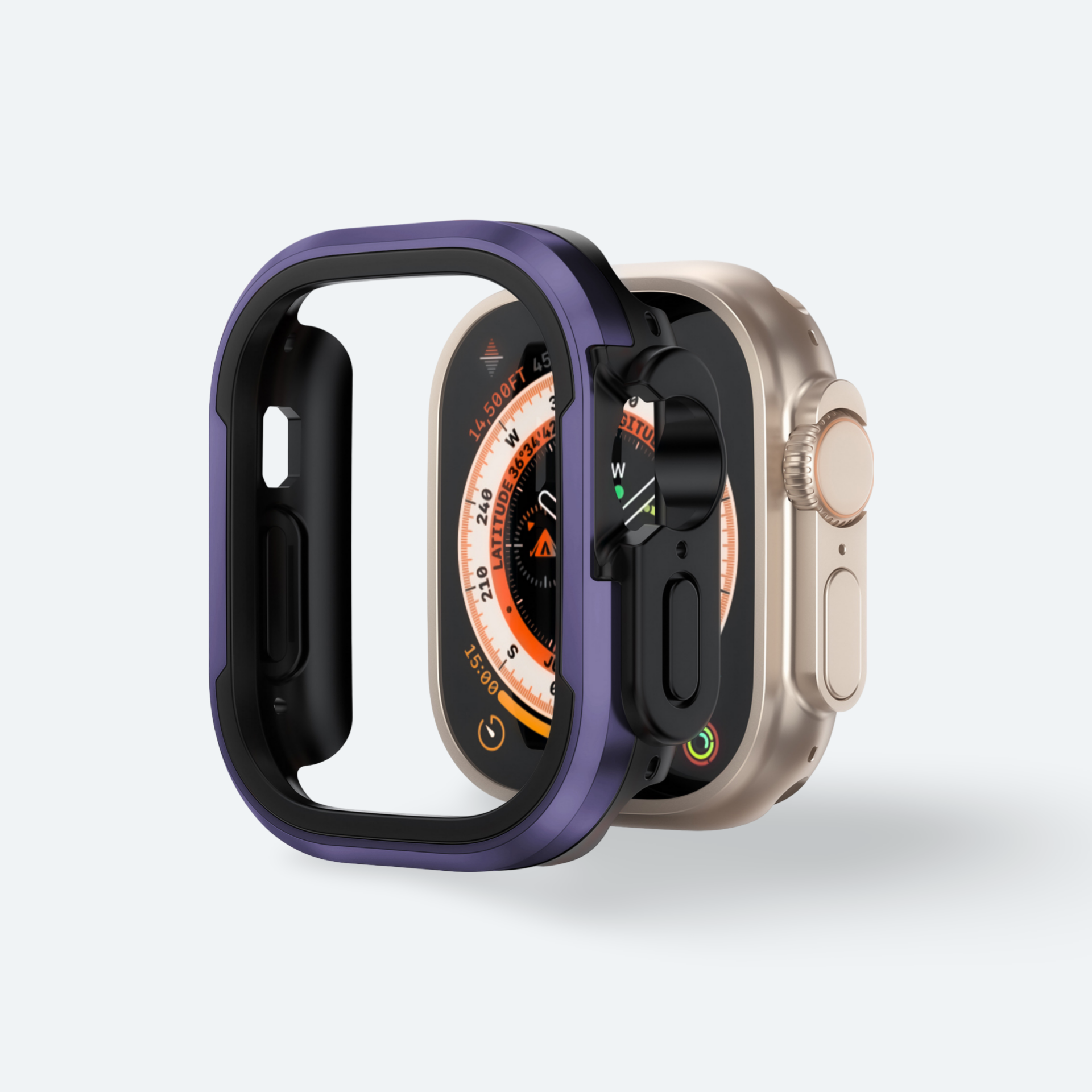 Kratzfestes Metallgehäuse für die Apple Watch
