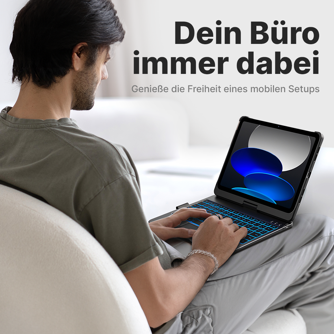 Rotate Pro Kabelloses Tastaturgehäuse für iPad