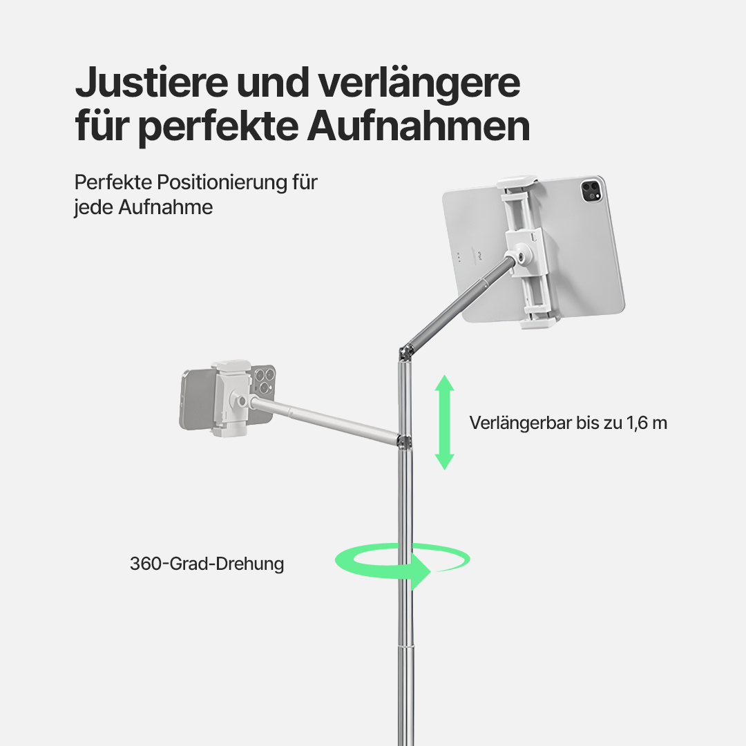 Creator Studio Handy- und Tablet-Ständer