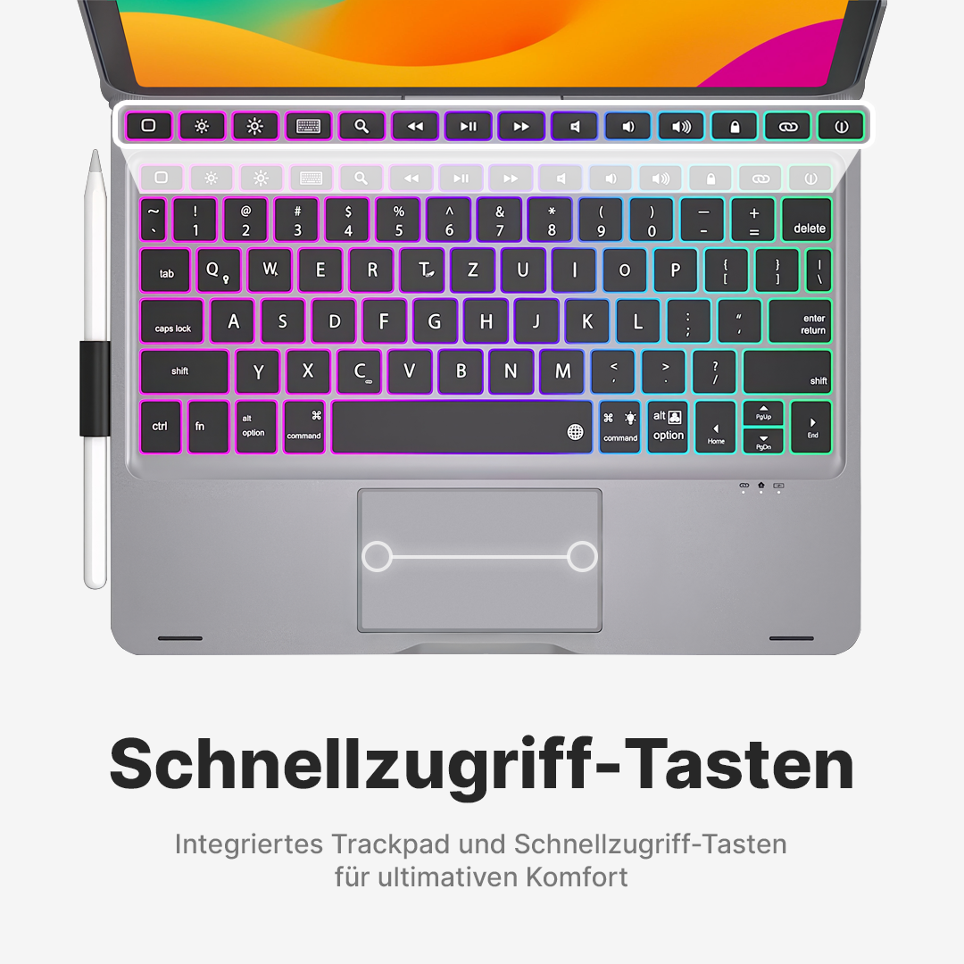 Rotate Pro Kabelloses Tastaturgehäuse für iPad
