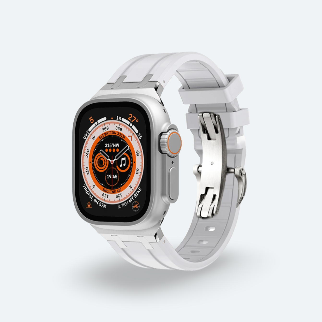 Apple Watch Armband mit Schmetterlingsschließe