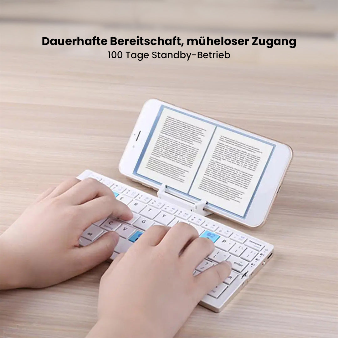 UltraFold Mini Ergonomische Kabellose Tastatur mit Bluetooth