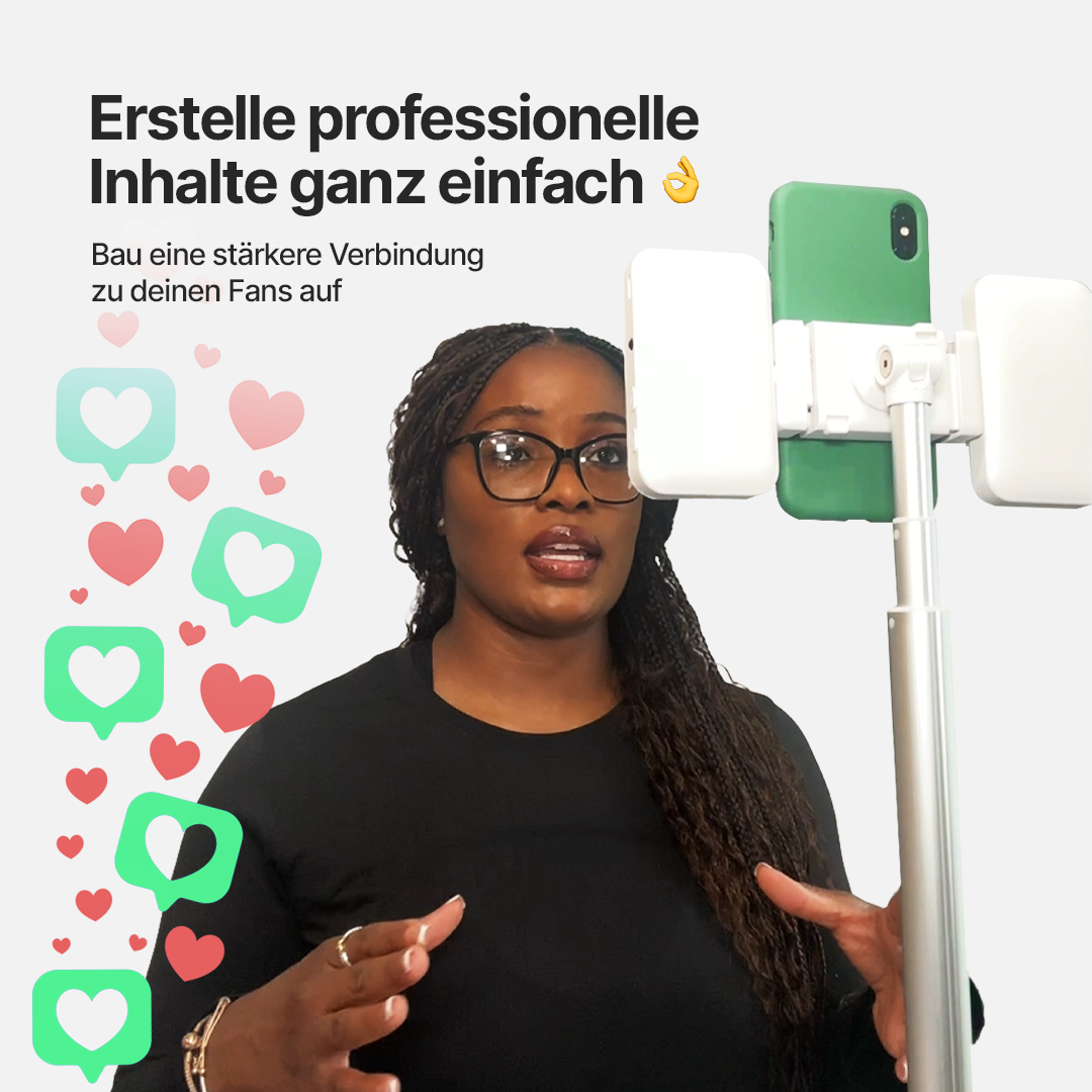 Creator Studio Handy- und Tablet-Ständer