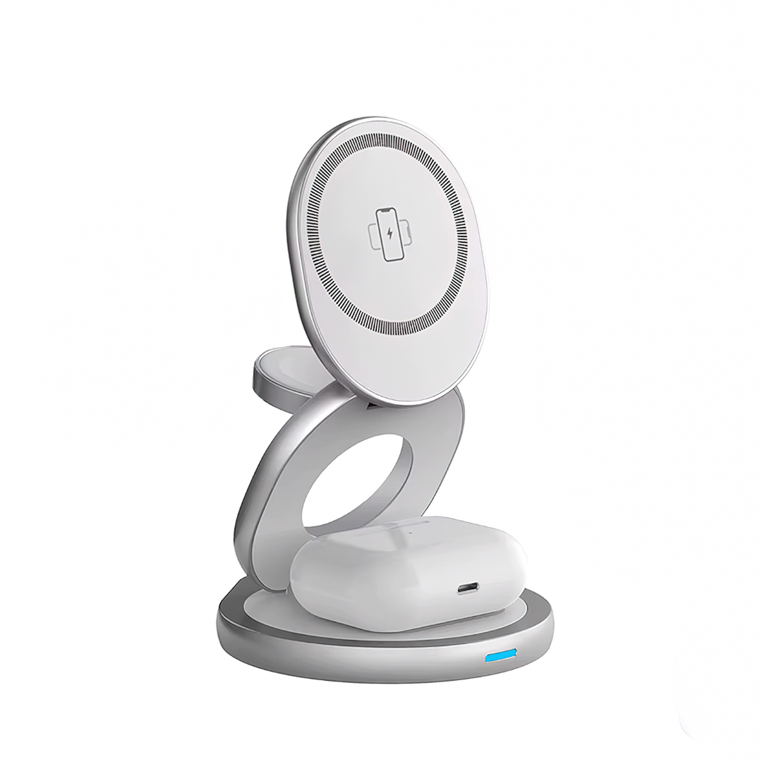 FlexCharge 3-in-1 Magnetisches Kabelloses Ladegerät
